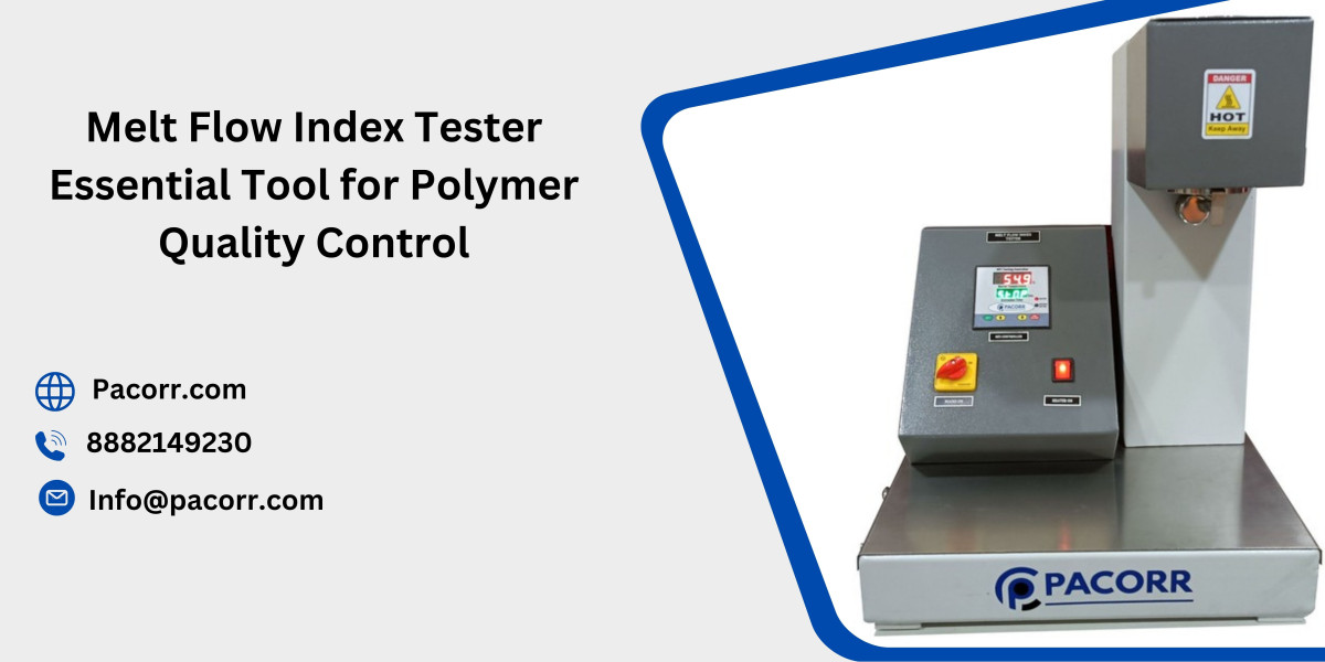 The Role of the Melt Flow Index Tester in Polymer Manufacturing