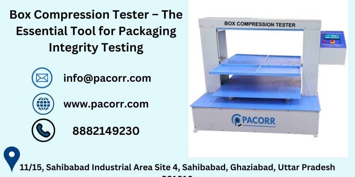 Why Leading Brands Trust Pacorr's Box Compression Tester for Unparalleled Packaging Quality