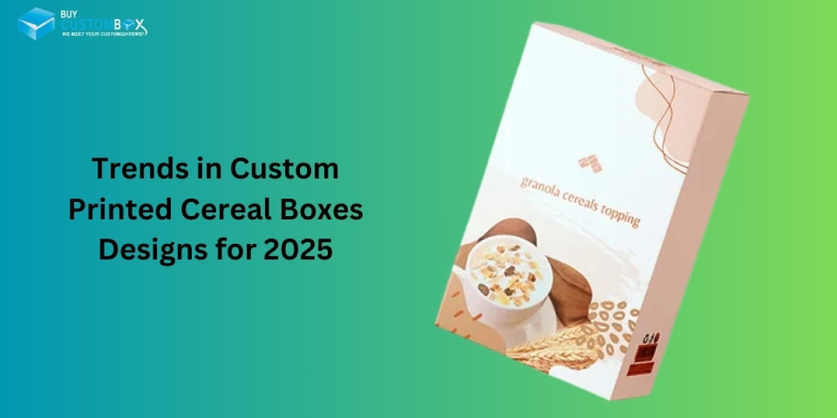 Trends in Custom Printed Cereal Boxes Designs for 2025